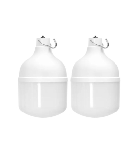 Bombillas solares led con placa, batería con almacenamiento y mando. Interior y exterior 35W 6500K