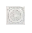 Ventilador de techo empotrable 60x60 sin luz Sena 60W