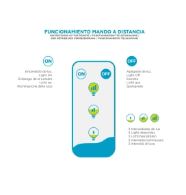 Bombilla portátil recargable Newgarden CHERRY Blanca