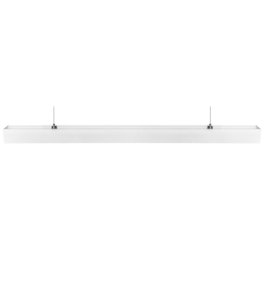 Lámpara lineal led colgante o superficie 38W 120cm Blanco CCT