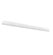 Lámpara lineal led colgante o superficie 38W 120cm Blanco CCT