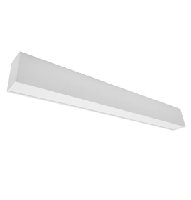 Lámpara lineal led colgante o superficie 60W 180cm blanca CCT