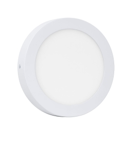 Plafón led redondo superficie 18W Ø225mm CCT blanco IP44