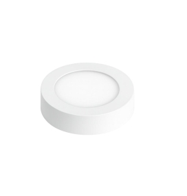 Plafón led redondo superficie 6W Ø120mm CCT blanco IP44