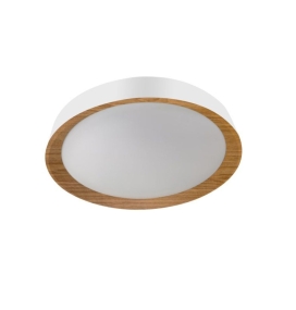 Plafón led 9350MB CCT con mando blanco y madera 69W