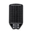 Farola solar led con sensor de movimiento y mando 100W 70W 6500K negra