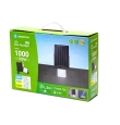 Foco proyector led solar CTT 100W con mando 2m cable