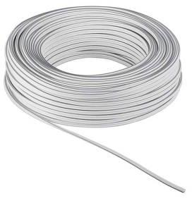 Cable de soldadura para tiras led especial 22awg 0,35mm2 plateado