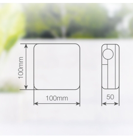 Linterna led solar con batería recargable por USB y gancho para colgar