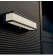 Aplique led solar Lutec Doblo XL 16,5W con sensor de movimiento