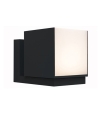 Aplique de pared led Lutec Cuba 9,5W negro