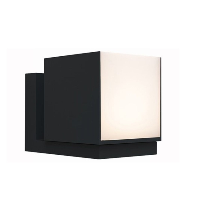 Aplique de pared led Lutec Cuba 9,5W negro