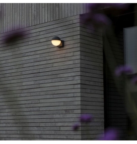 Aplique de pared led exterior Lutec Looma 7,8W 3000K antracita