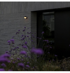 Aplique de pared led exterior Lutec Looma 7,8W 3000K antracita