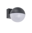 Aplique de pared led exterior Lutec Looma 7,8W 3000K antracita