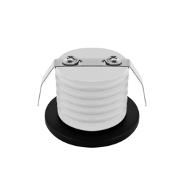 Foco downlight led mini empotrar redondo 3W CCT Ø40x30mm negro
