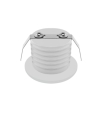 Foco downlight led mini empotrar redondo 3W CCT Ø40x30mm blanco