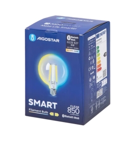 Bombilla de filamento led inteligente Bluetooth Mesh E27 6W CCT 850lm