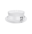 Aplique de techo redondo empotrable orientable para bombillas AR111 Ø170x45mm blanco