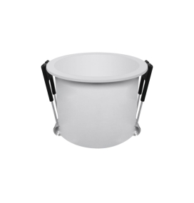 Aplique de techo redondo empotrable para bombillas GU10 Corte Ø60mm