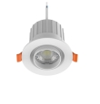 Foco led de superficie o empotrable extraible giratorio 7W CCT blanco