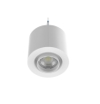 Foco led de superficie o empotrable extraible giratorio 7W CCT blanco