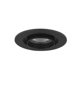 Foco led de superficie o empotrable extraible giratorio 7W CCT negro