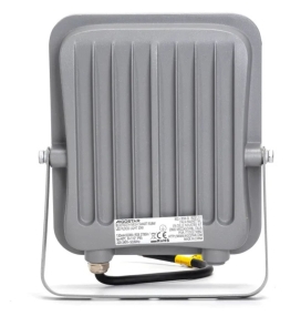 Foco led inteligente Bluetooth Mesh 30W RGBW 2700lm negro