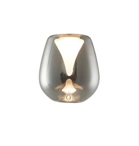 Tulipa ovalada cromo para lámparas Andrómeda de Mantra