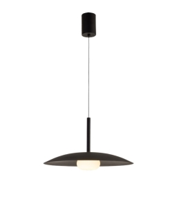 Lámpara colgante decorativa led Mantra Lidia 12W 3000K negra