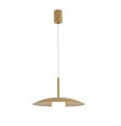Lámpara colgante decorativa led Mantra Lidia 12W 3000K oro mate