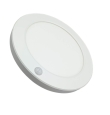 Downlight + Plafón LED redondo ajustable 18W CCT blanco con sensor de movimiento