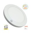 Downlight + Plafón LED redondo ajustable 18W CCT blanco con sensor de movimiento