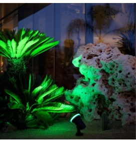 Pincho para jardín Beneito Faure Fix PAR38 E27 negro