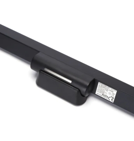 Aplique led para espejos con batería recargable 2,9W 4000K 41,6cm negro