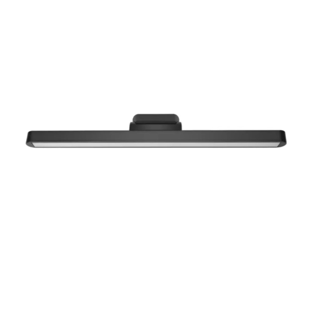 Aplique led para espejos con batería recargable 2,9W 4000K 41,6cm negro
