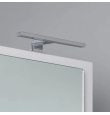 Aplique led para espejo Nora 5W plata 30cm 4000K o 5000K
