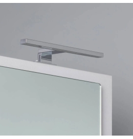 Aplique led para espejo Nora 5W plata 30cm 4000K o 5000K