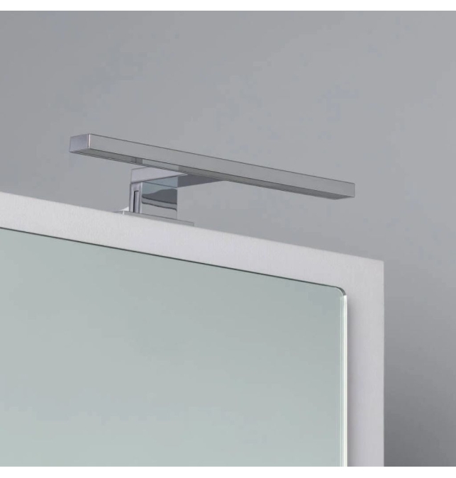 Aplique led para espejo Nora 5W plata 30cm 4000K o 5000K