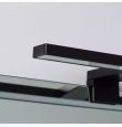 Aplique led para espejo Nora 5W negro 30cm 4000K o 6000K