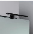 Aplique led para espejo Nora 5W negro 30cm 4000K o 6000K