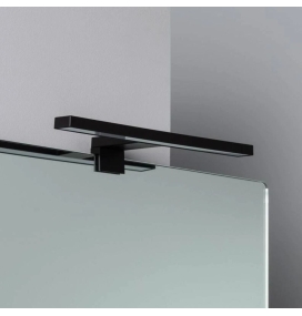 Aplique led para espejo Nora 5W negro 30cm 4000K o 6000K