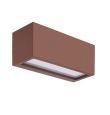 Aplique de pared exterior Mantra Utah 1LxE27 IP65 corten
