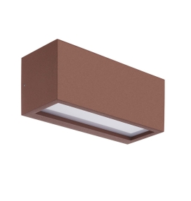 Aplique de pared exterior Mantra Utah 1LxE27 IP65 corten