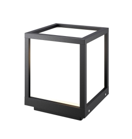 Aplique de sobremuro exterior Mantra Utah 1LxE27 IP65 gris oscuro