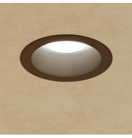 Downlight led redondo empotrar Mini Thessis Beneito Faure 15W CCT 90º negro