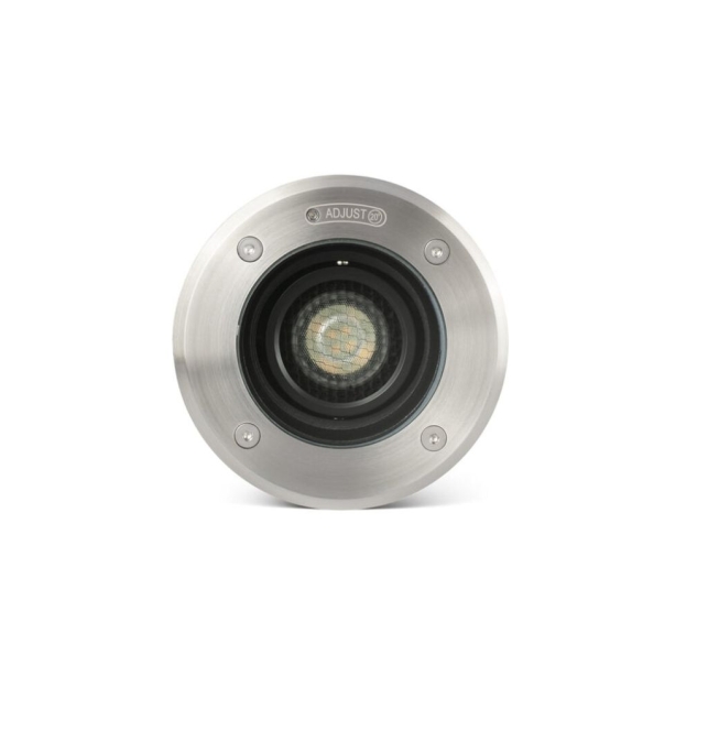 Aplique de suelo exterior led Faro Geiser 80 IP67 acero inoxidable