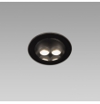 Aplique de suelo exterior led Faro Tras 4L 8W 3000K IP67 negro