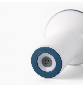 Lámpara de mesa led con batería recargable Faro Buddy 3W 2700K 3 intensidades blanco yazul