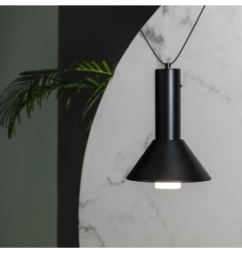 Lámpara portátil de mesa led Faro Fuji 1,5W 2700K 3 intensidades negro